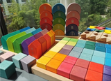 Waldorf Wooden Block Sets, Houses and Blocks