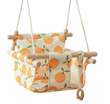 Toddler Indoor, Outdoor Swing (with safety belt and cushion)