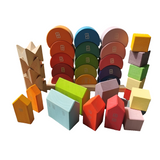 Waldorf Wooden Block Sets, Houses and Blocks