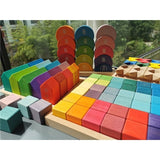 Waldorf Wooden Block Sets, Houses and Blocks